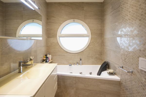 Circular Window Installation in Ballwin